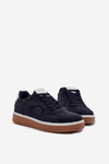 Sneakersy Męskie Niskie Big Star SS174021 HI-POLY SYSTEM Granatowe