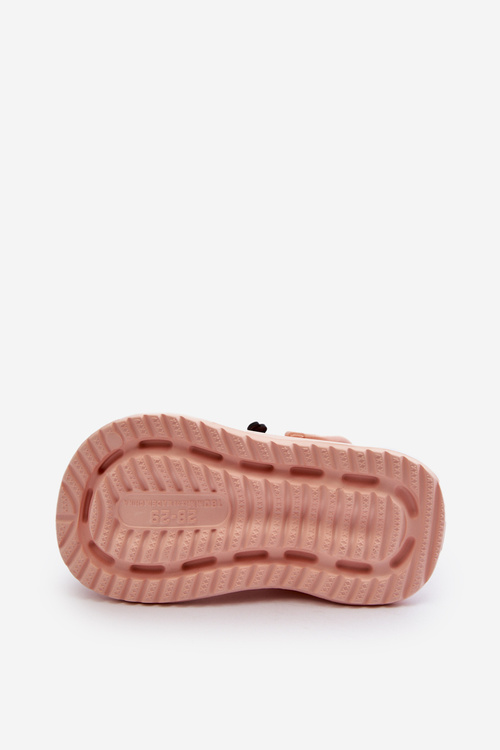 Lekkie Piankowe Klapki Dziecięce Z Ozdobami Różowe Ifrana