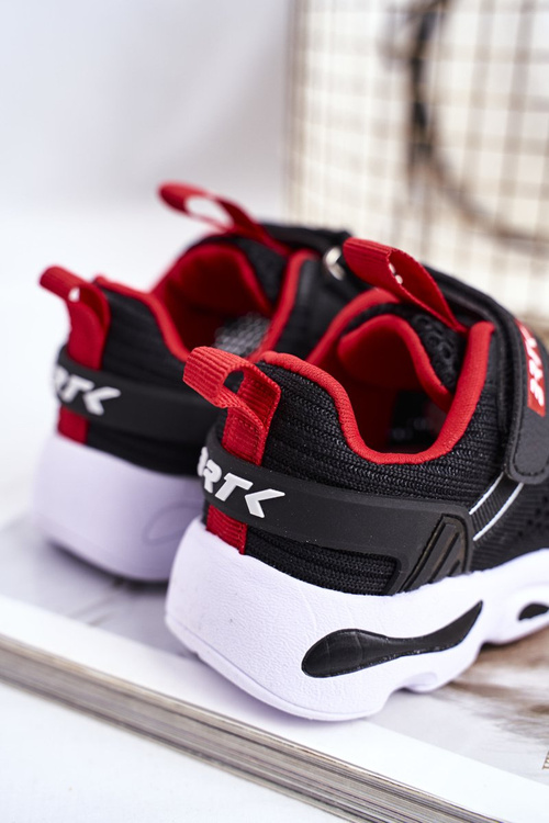 Obuwie Sportowe Dziecięce Bartek Czarne T-75214/W35