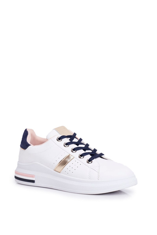 Sportowe Damskie Buty Białe Mirra