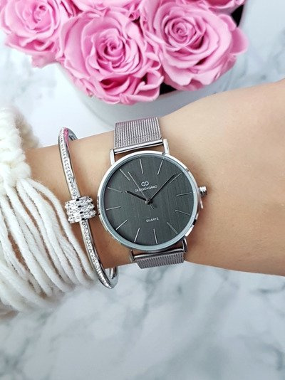 Damski Zegarek Giorgio & Dario Bernil Srebrny