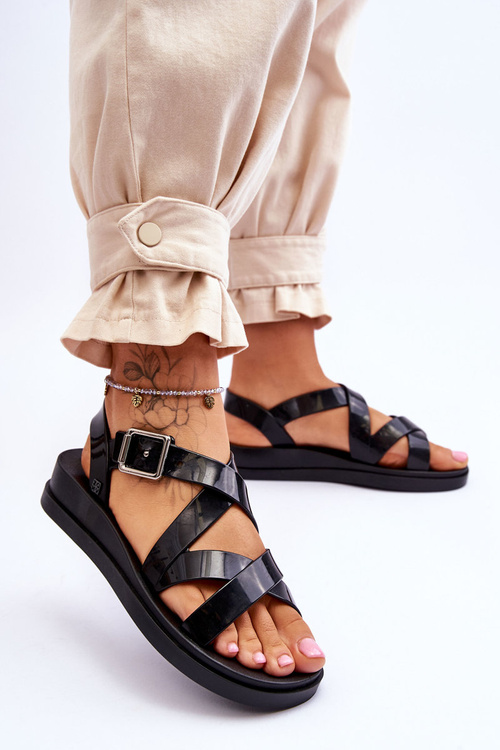 Pachnące Sandały Eco Friendly ZAXY JJ285093 Czarne