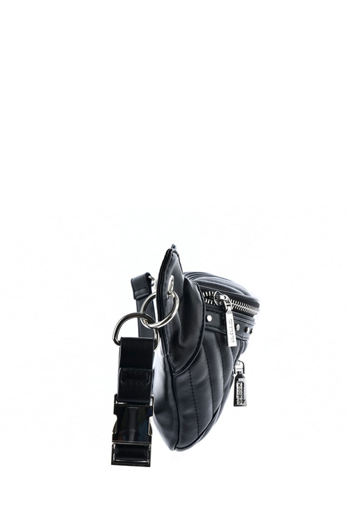 Skórzana Nerka Z Ćwiekami Big Star KK574063 Czarna