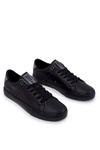 Skórzane Męskie Tenisówki Big Star JJ174108 Czarne