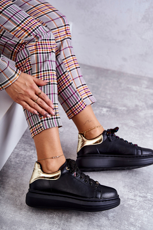 Damskie Buty Sportowe GOE KK2N4073 Czarne