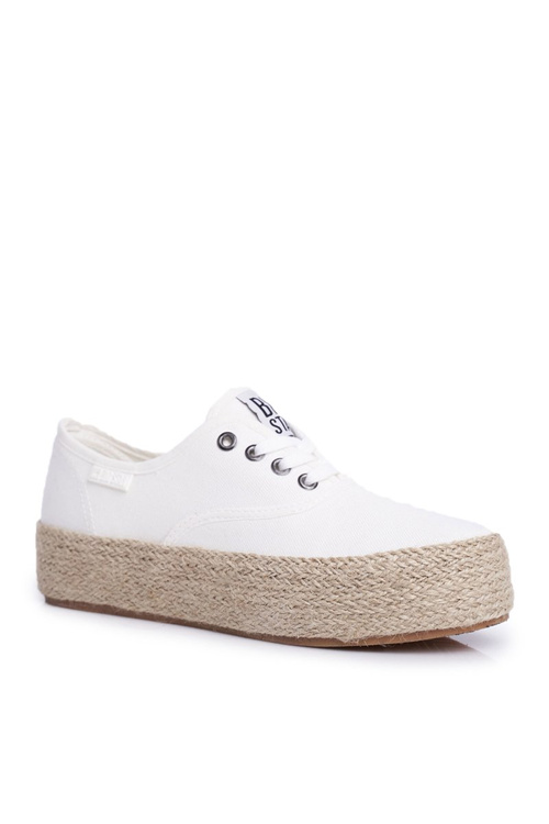 Espadryle Damskie Big Star Białe FF274143
