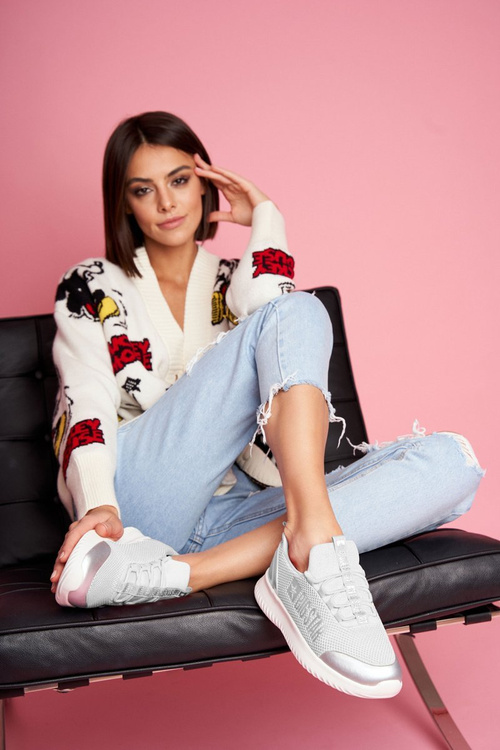 Damskie Sportowe Obuwie Big Star Białe FF274A410