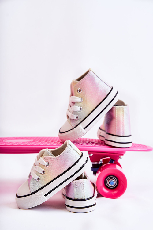 Dziecięce Trampki Wysokie Multikolor Blanka