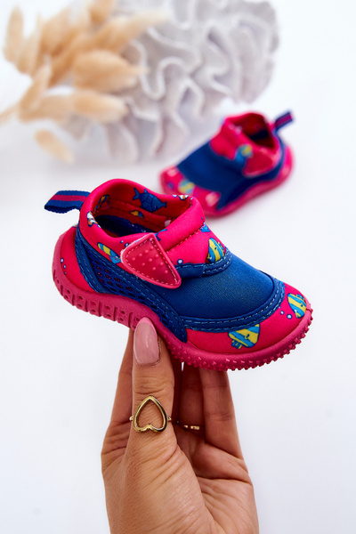 Dziecięce Buty Sportowe Do Wody ProWater 21-37-019B Różowe