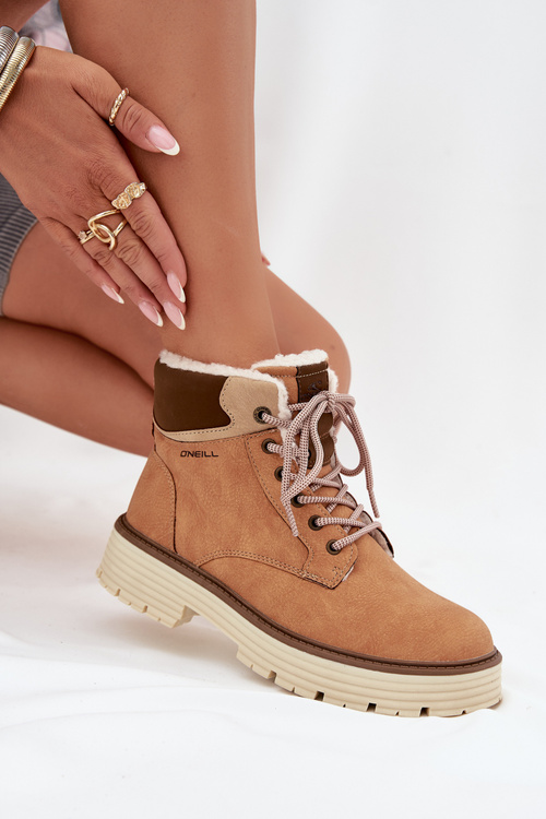 Ocieplane Trapery Damskie O'NEILL BENICIA WOMEN HIGH Camel