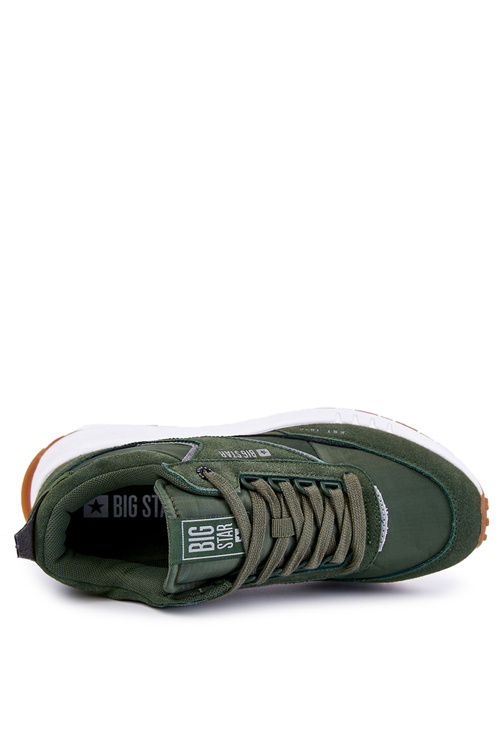 Męskie Sportowe Buty Big Star KK174020 Zielone