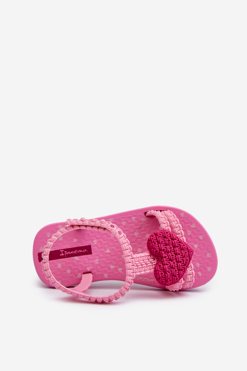 Sandałki Dziecięce Z Sercem 81997 Ipanema My First Baby Różowe