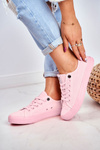 Damskie Niskie Trampki Big Star DD274443 Jasnoróżowe