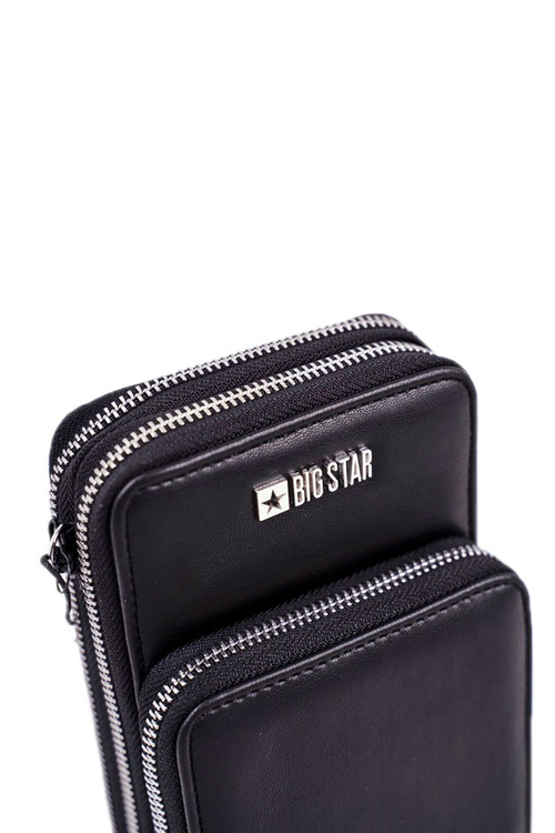 Damska Torebka Portfel 2w1 BIG STAR GG674004 Czarna