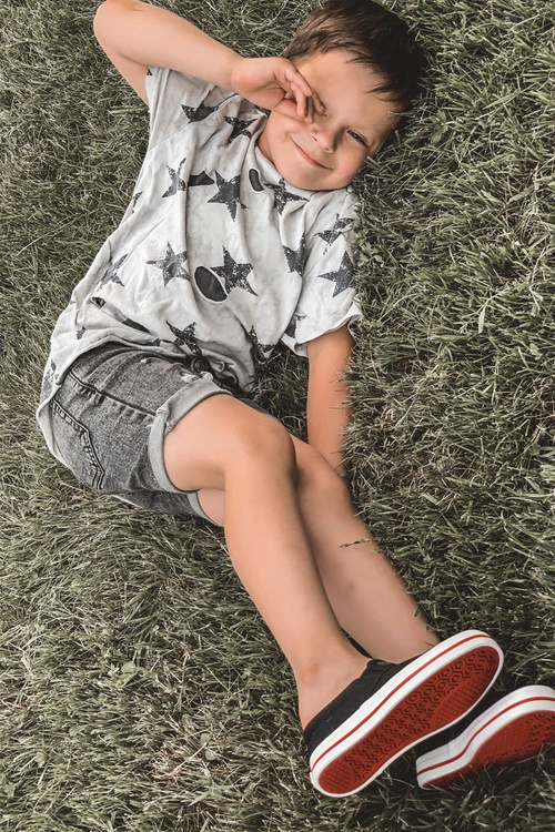 Dziecięce Wsuwane Tenisówki Slip-On Big Star HH374013 Czarne