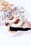 Dziecięce Sportowe Buty Sneakersy Czarno-Różowe Game Time
