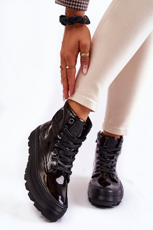 Wysokie Trampki Big Star KK274533 Czarne