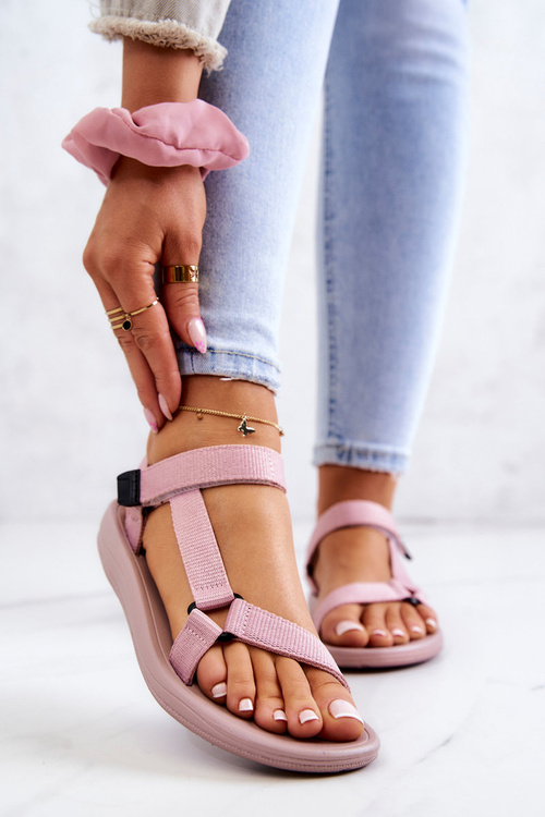 Damskie Sportowe Sandały Różowe Ultimate