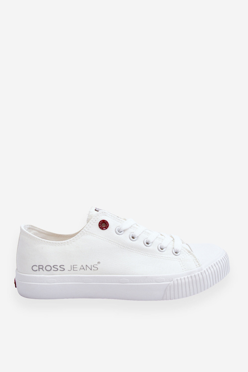 Męskie Trampki Cross Jeans LL1R4021 Białe