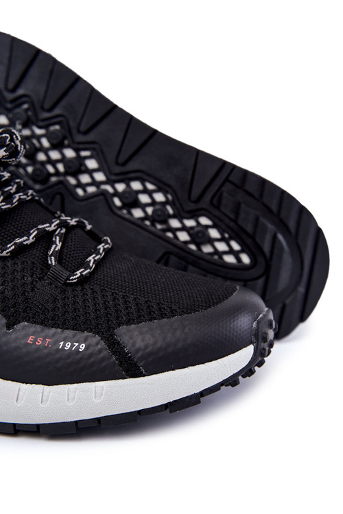 Męskie Buty Sportowe Big Star KK174015 Czarne
