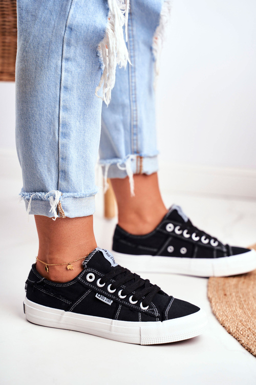 Trampki Damskie Big Star Czarne DD274446