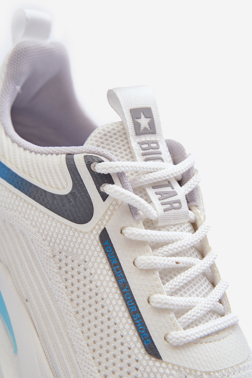 Buty Sportowe Męskie HI-POLY SYSTEM Big Star NN174374 Białe