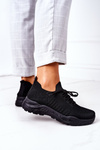 Damskie Sportowe Buty Sneakersy Czarne Ruler