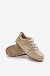 Sneakersy Męskie Big Star NN174095 Beżowe