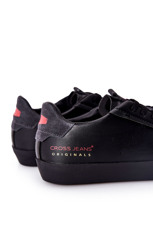 Trampki Męskie Cross Jeans Czarne II1R4013C