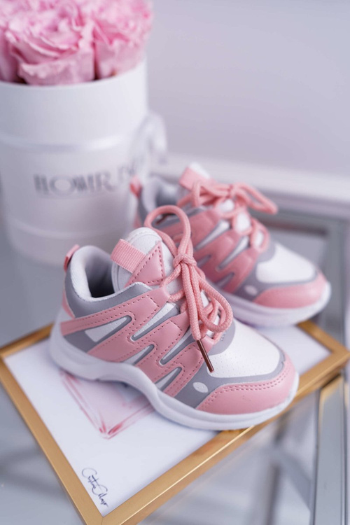 Dziecięce Buty Sportowe Różowe Nathie