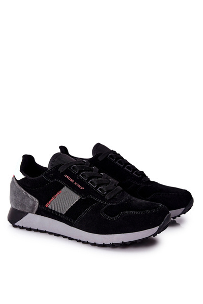 Obuwie Sportowe Męskie Cross Jeans Czarne II1R4009C