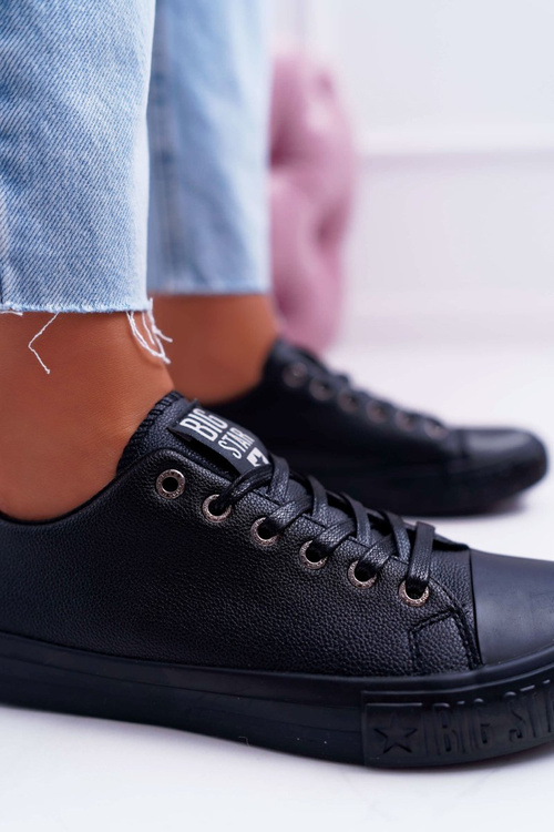 Damskie Trampki Big Star Czarne EE274247