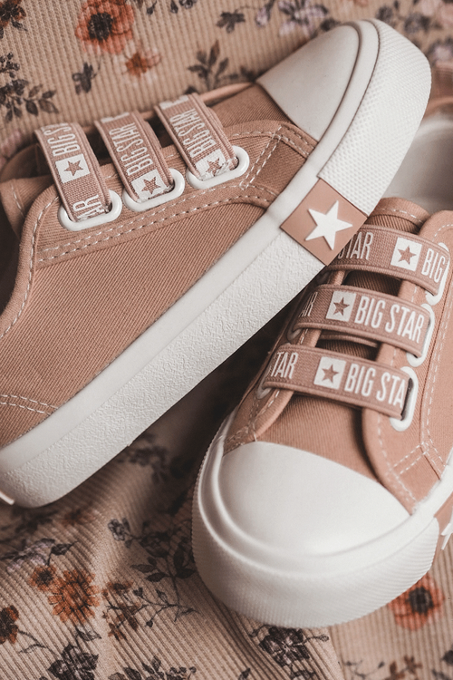 Dziecięce Trampki Wsuwane Big Star LL374008 Różowe