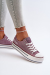 Trampki Damskie Na Grubej Podeszwie Lee Cooper LCW-24-31-2219 Fioletowe