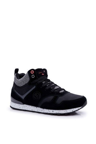 Obuwie Sportowe Męskie Cross Jeans Czarne EE1R4119C