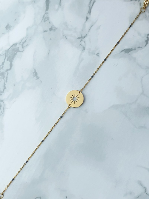 Damska Bransoleta Na Łańcuszku Złota Evre