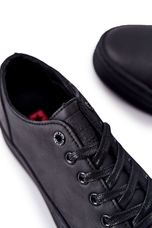 Męskie Trampki Na Platformie BIG STAR II174047 Czarne