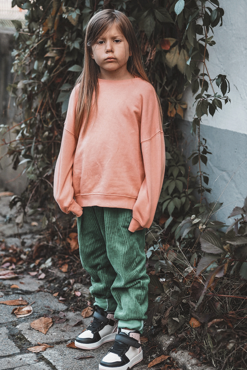 Wysokie Dziecięce Buty Sportowe Biało-Różowe Teredite