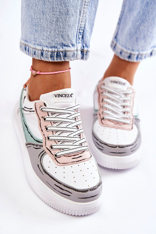 Damskie Niskie Buty Sportowe Multikolor Solveig