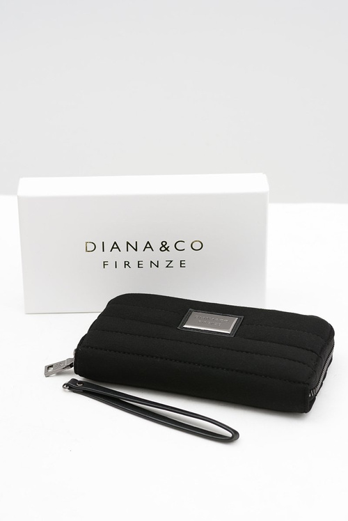 Duży Czarny Damski Portfel