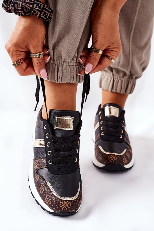 Sportowe Buty Sneakersy Czarne Next