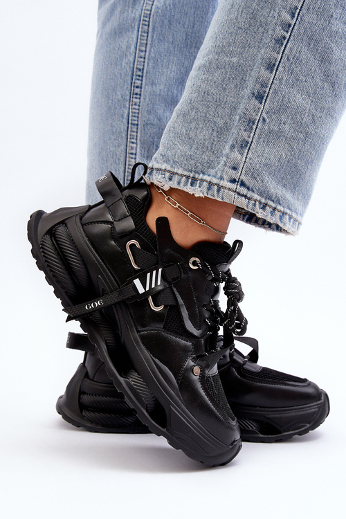 Sneakersy Damskie GOE NN2N4040 Czarne