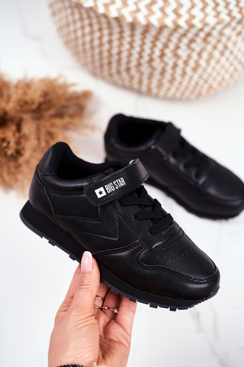Dziecięce Sportowe Buty Sneakersy Big Star GG374059 Czarne