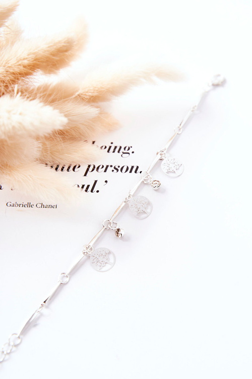 Bransoletka Zawieszki Drzewko Srebrna Voleris