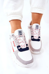 Sportowe Buty Sneakersy Big Star II274283 Białe