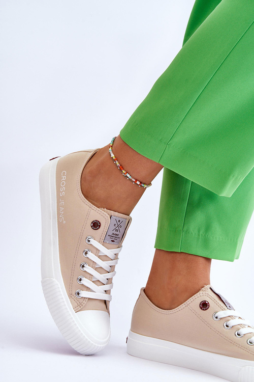 Damskie Trampki Cross Jeans LL2R4070 Beżowe
