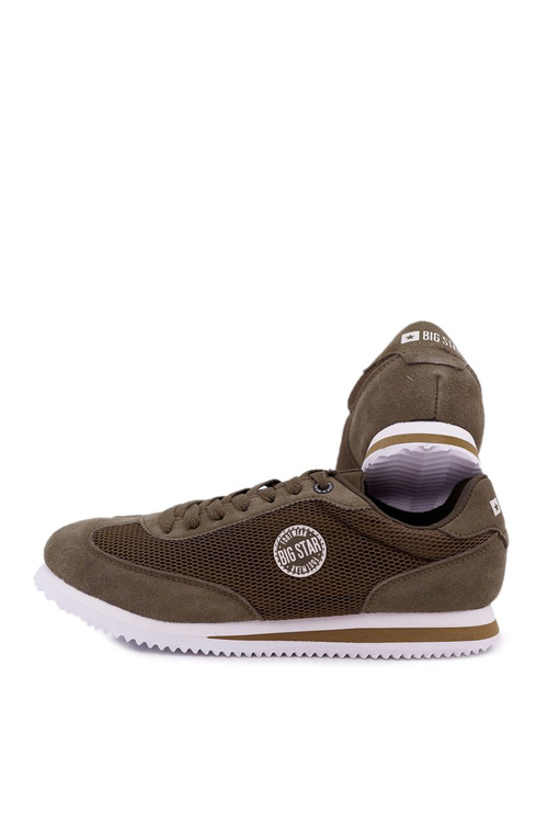 Sportowe Męskie Buty Big Star Khaki DD174088