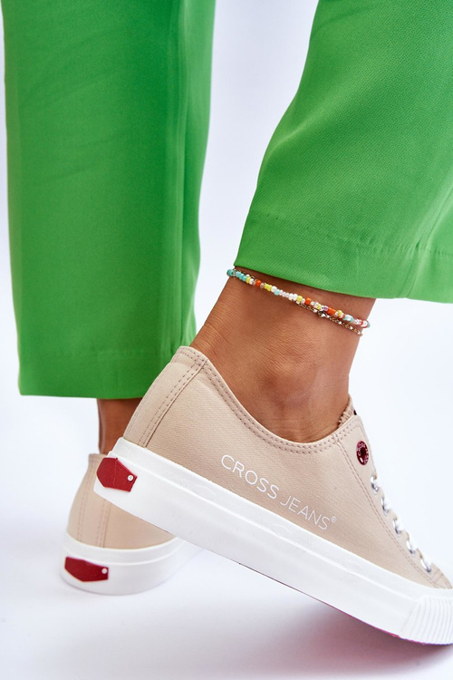 Damskie Trampki Cross Jeans LL2R4070 Beżowe