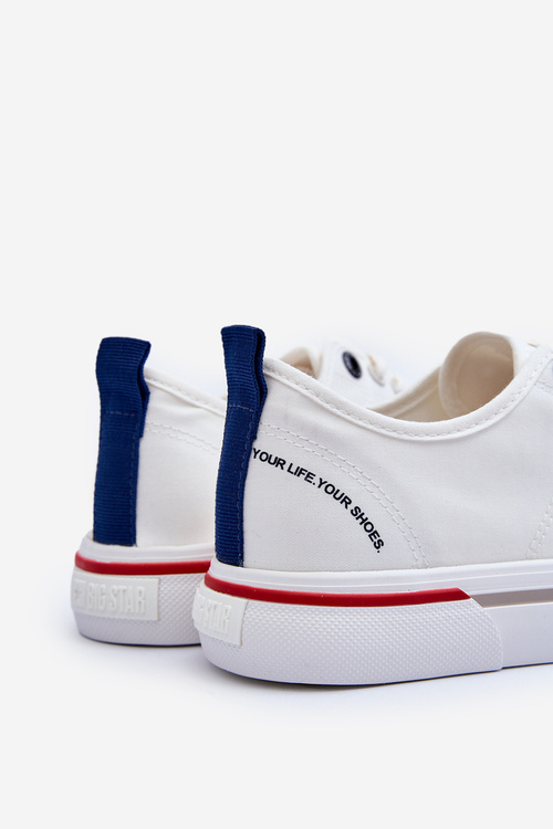 Męskie Trampki Big Star LL174204 Białe