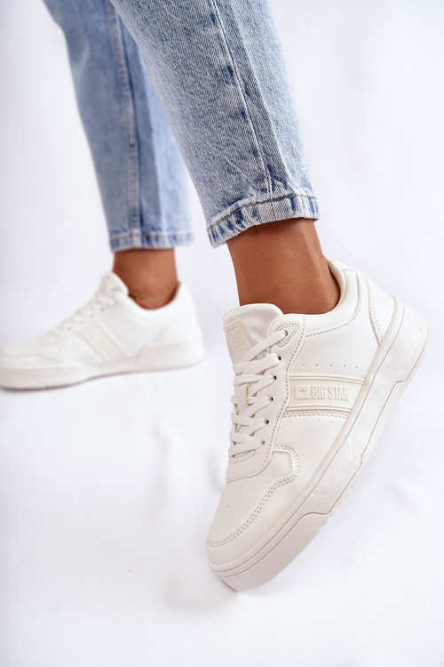 Niskie Buty Sportowe Memory Foam System Big Star KK274259 Białe